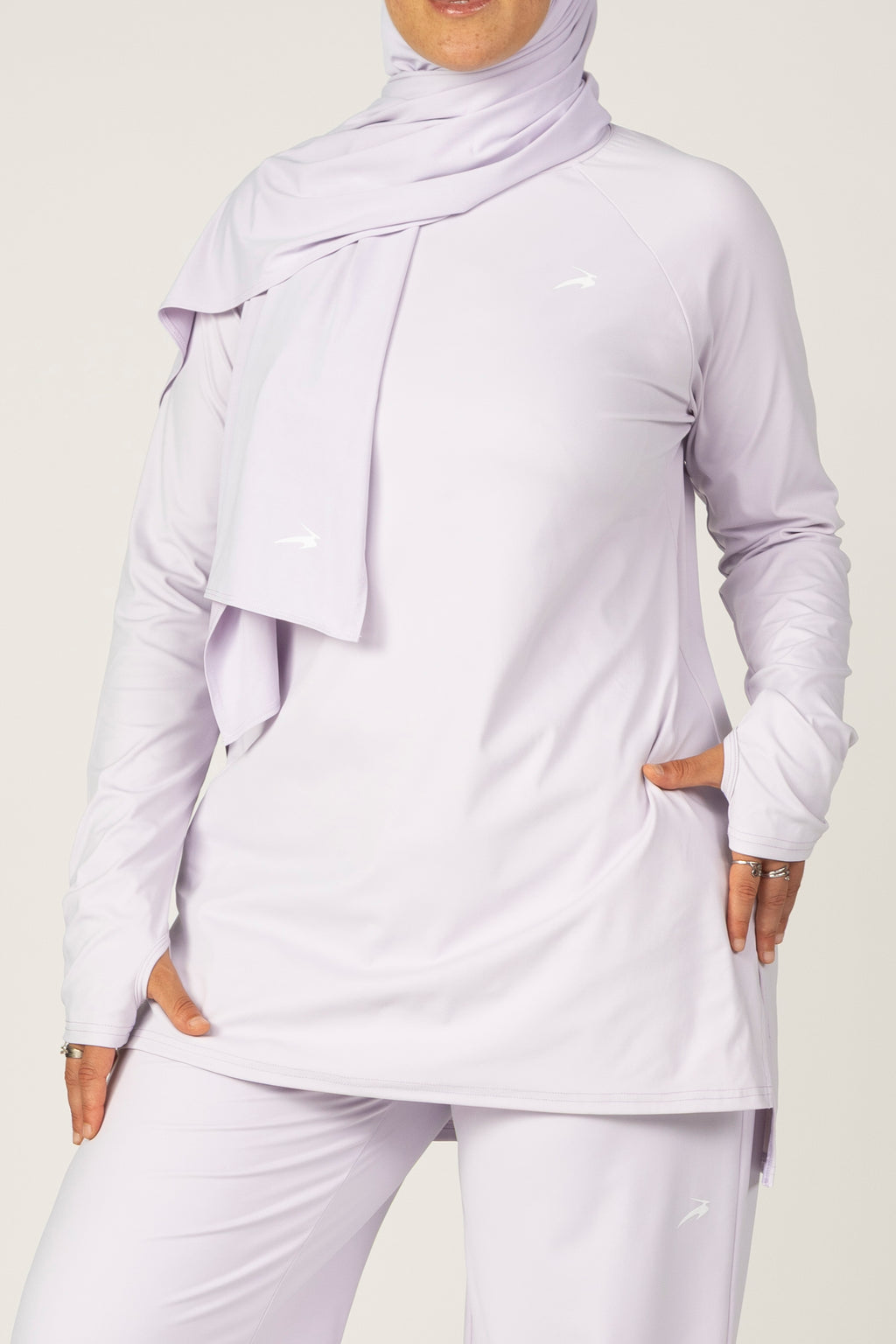 Top deportivo Lavanda