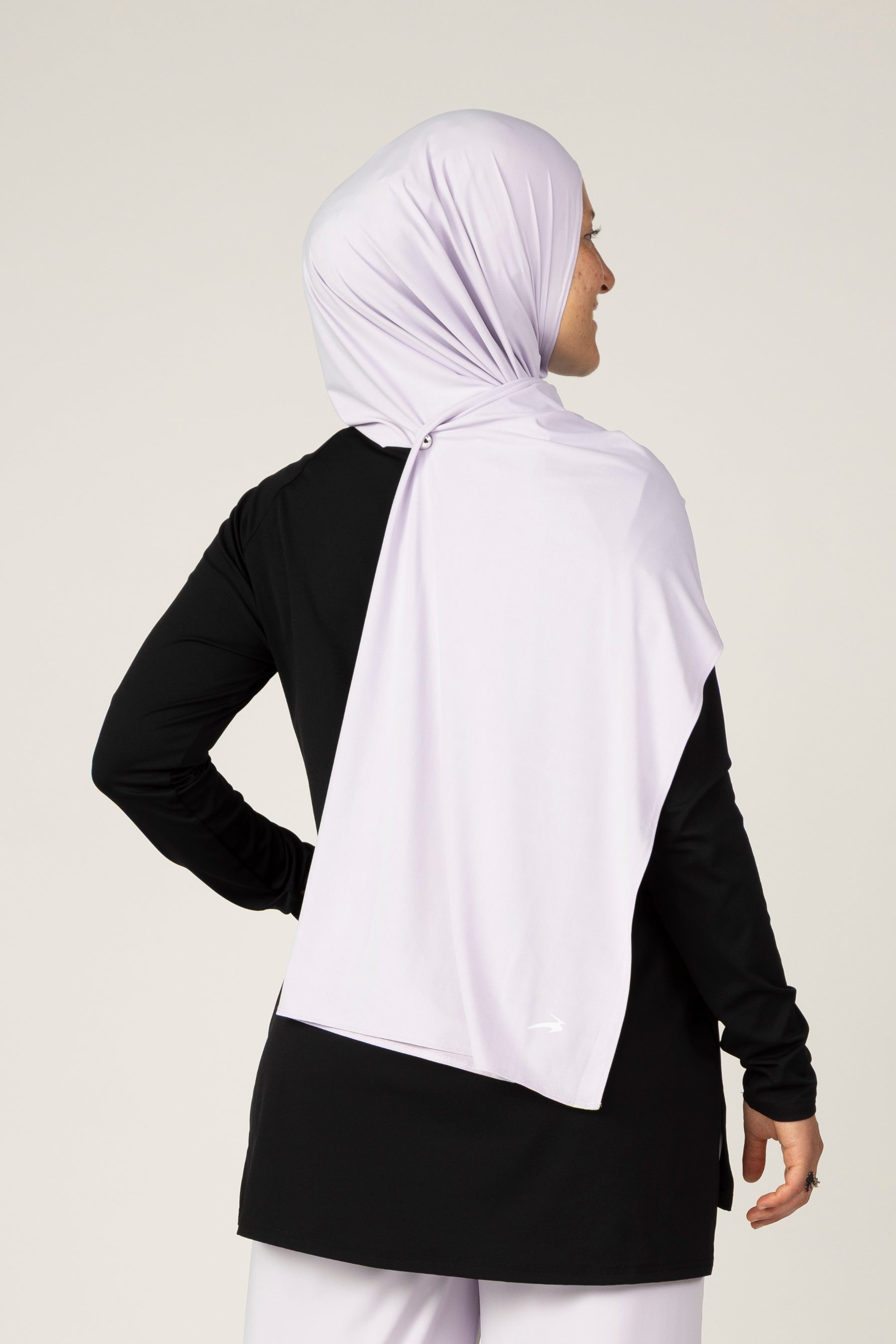 Hijab deportivo Lavanda