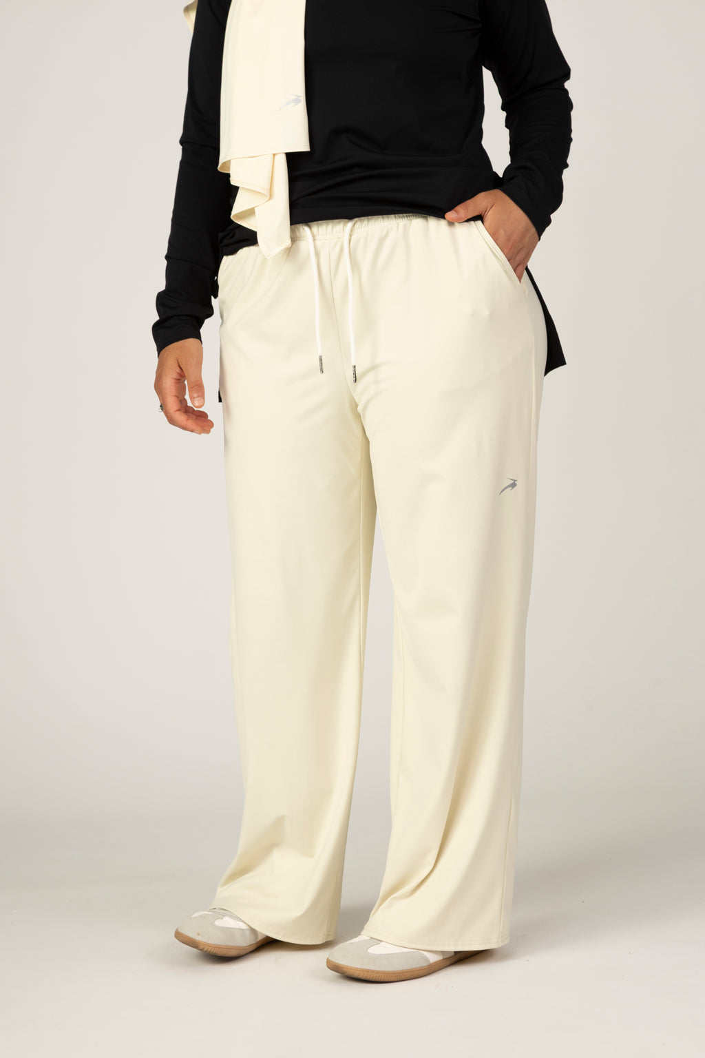 Pantalón deportivo recto Butteryellow